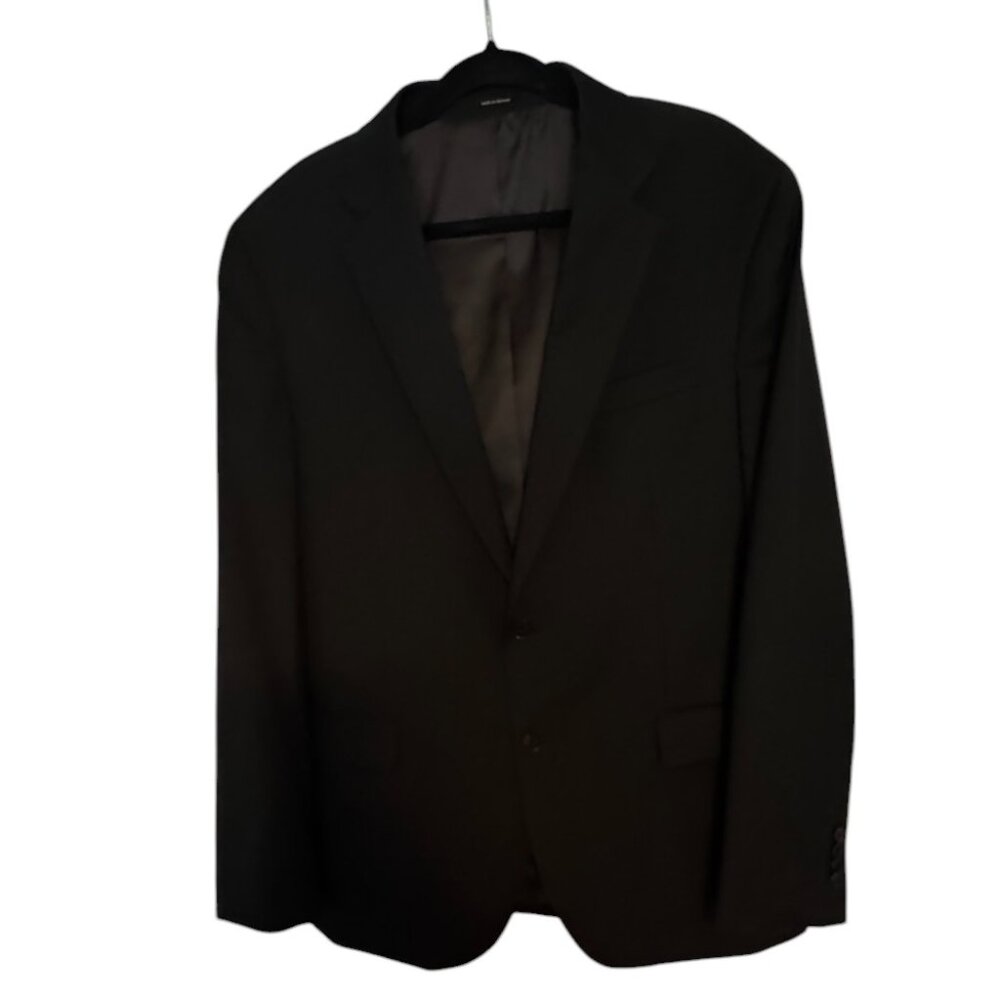 Joseph Abboud Black Suit Jacket Blazer Size 44 Long | Worn Once